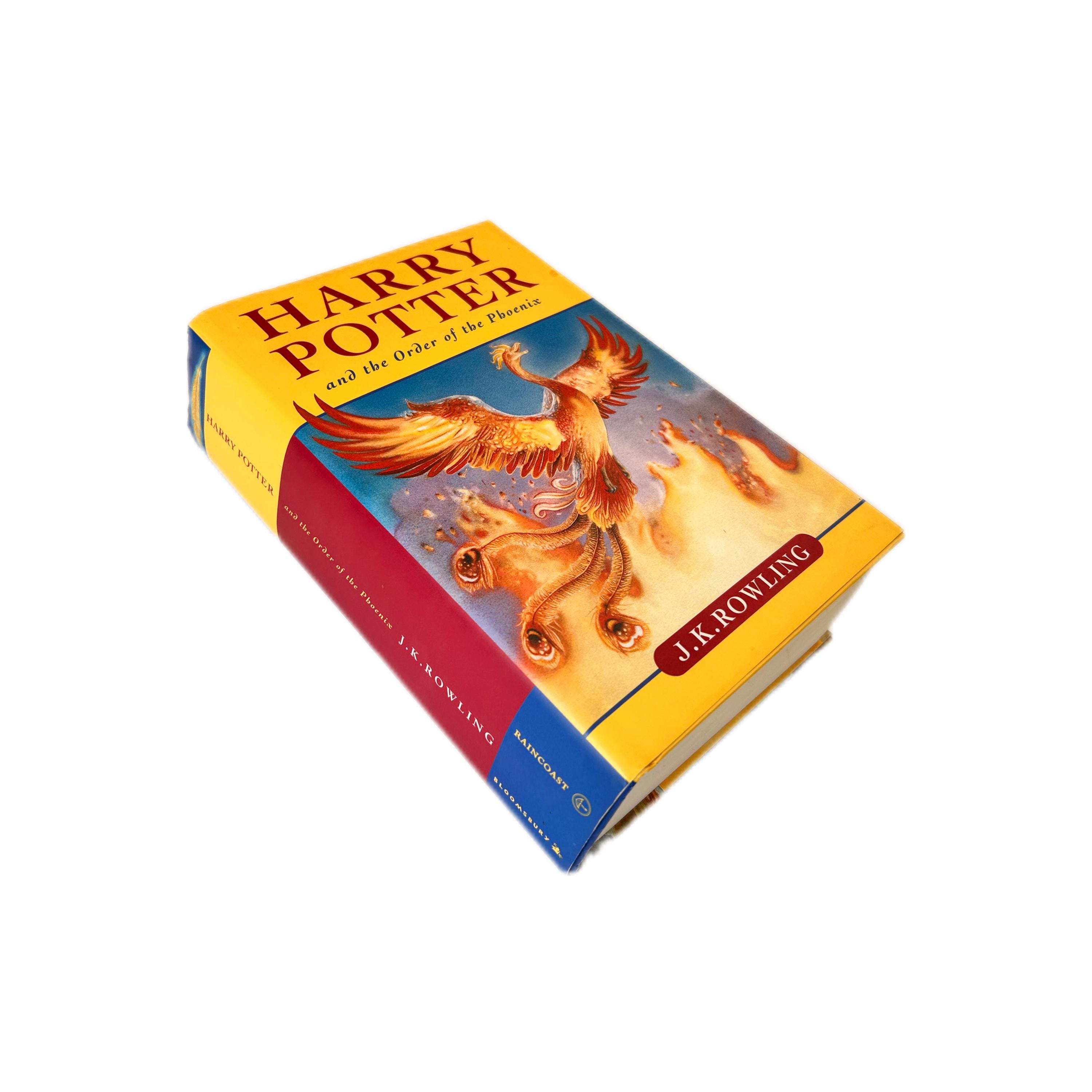 Harry Potter and the Order of the Phoenix, J. K. Rowling, First