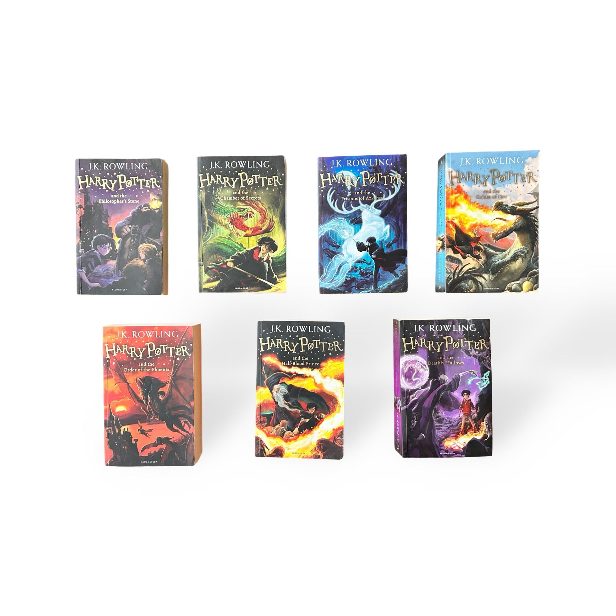 Harry Potter Complete 7‑book Set • Hardcover • Bloomsbury UK