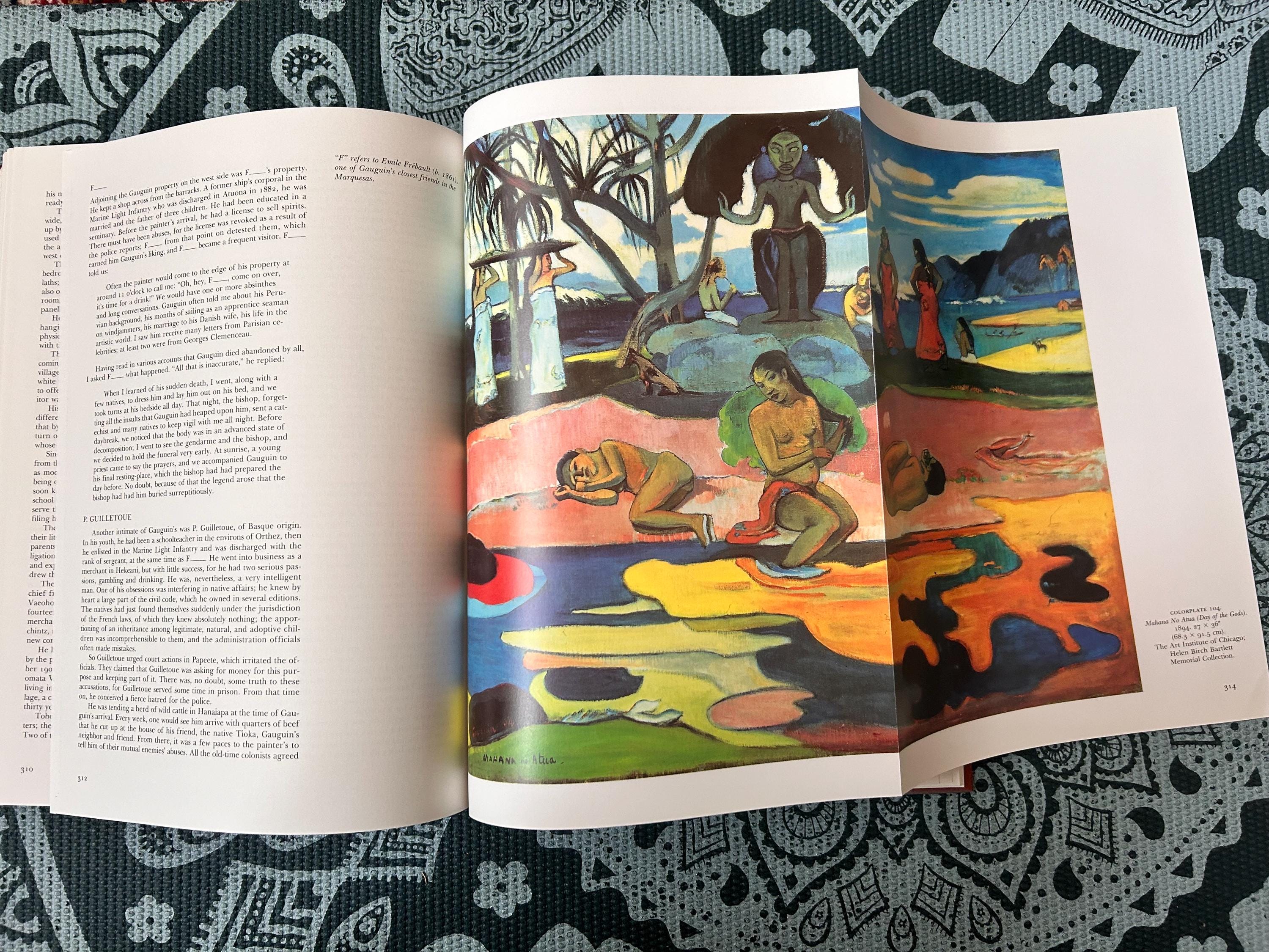 Vintage Gauguin Art Book: A Retrospective, 1987 Hardcover - Etsy