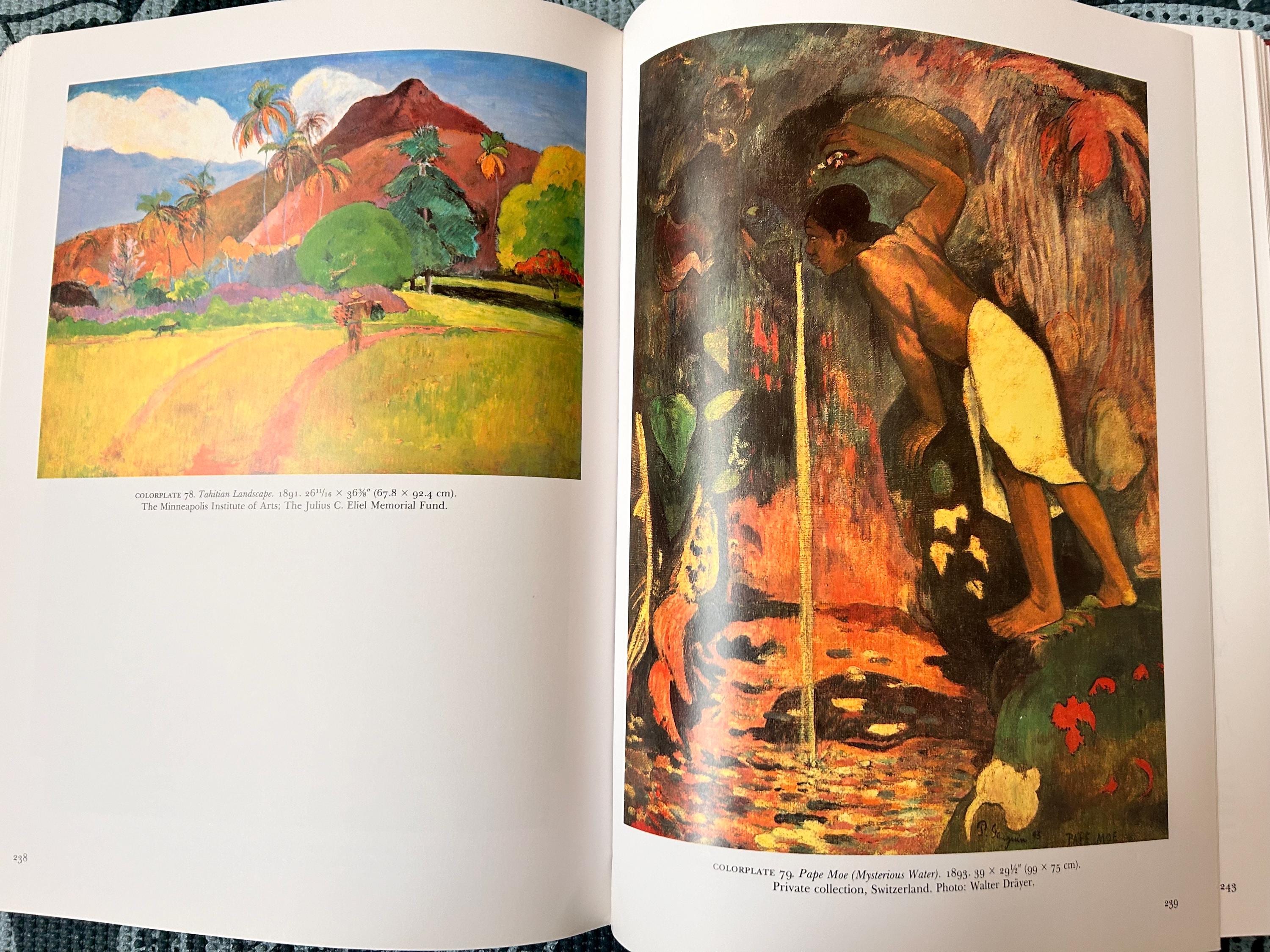 Vintage Gauguin Art Book: A Retrospective, 1987 Hardcover - Etsy
