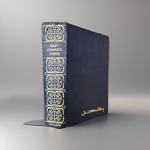 1932 Rare Find Vintage Poem Book, The Complete Poetical Works of James W Riley, Collectible Book, Vintage Coffee Table Book, Classic Book