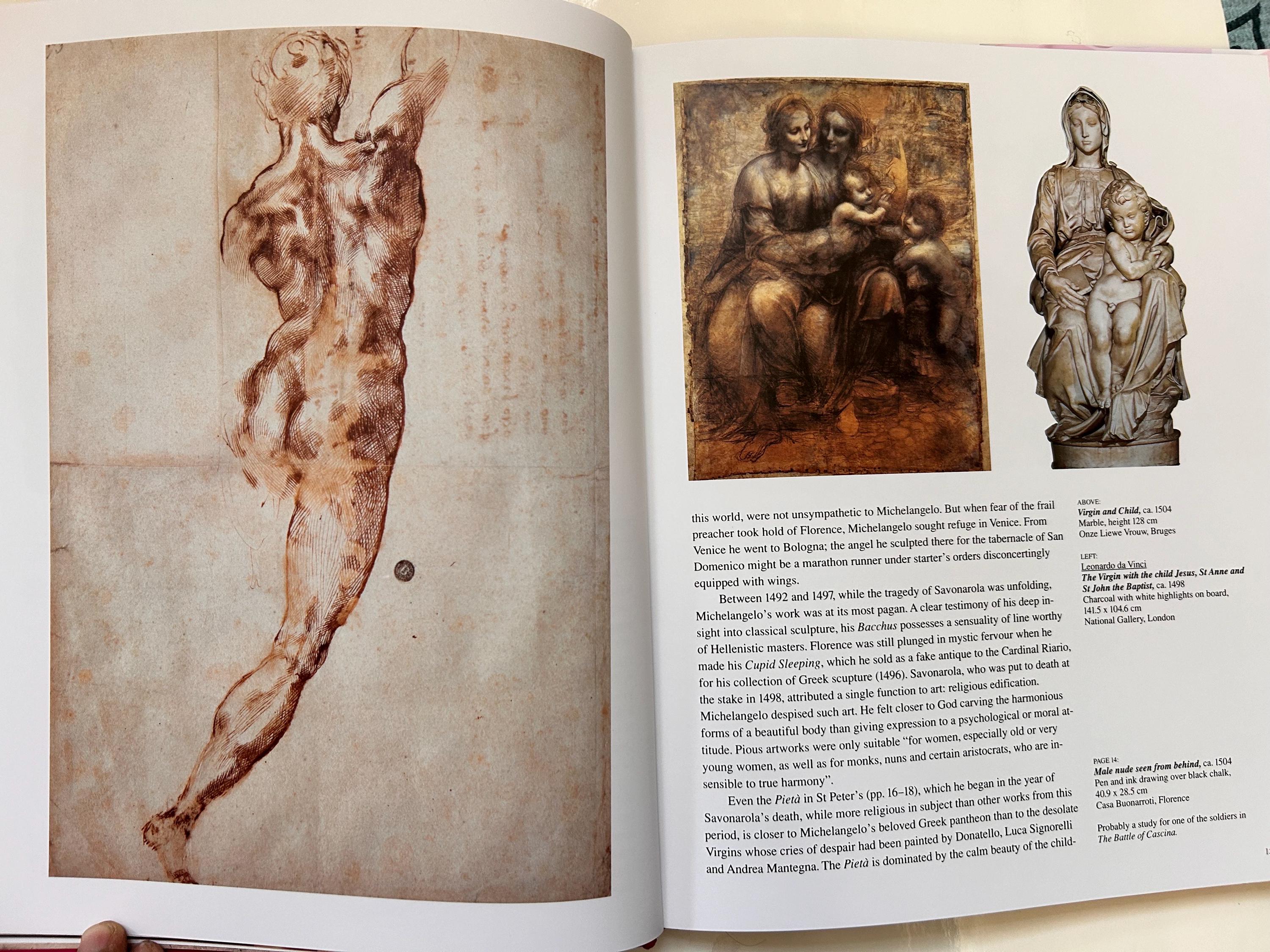 Vintage Art Book: Michelangelo (1475-1564), Universe Genius of the