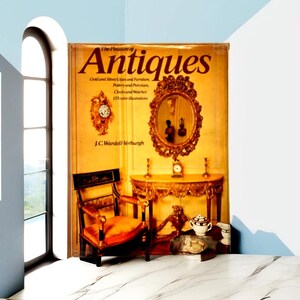 1974 1st Edition, The Pleasure of Antiques, Vintage Antique Guide, Vintage Collectible Book, Book about Antiques