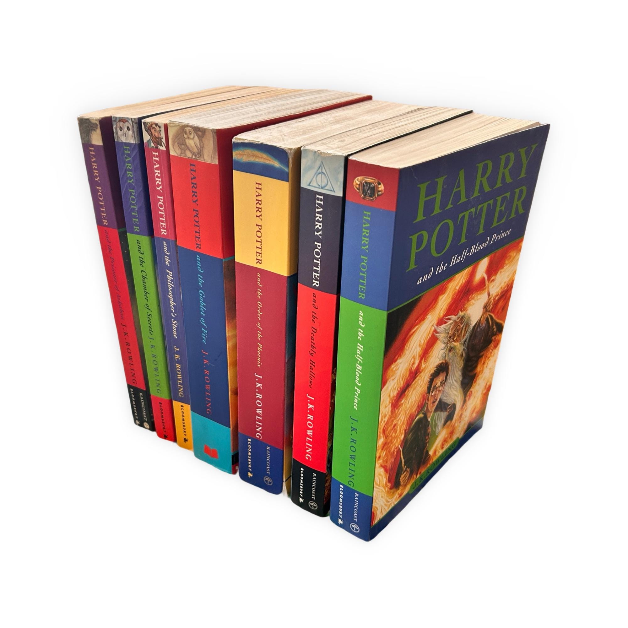 Complete 7-volume Set of J.K. Rowling's Harry Potter Series