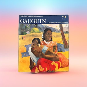 Paul Gauguin, by Per Amann. Artline, 1968 Hardcover, Vintage Coffee Table Book, Vintage Art Book