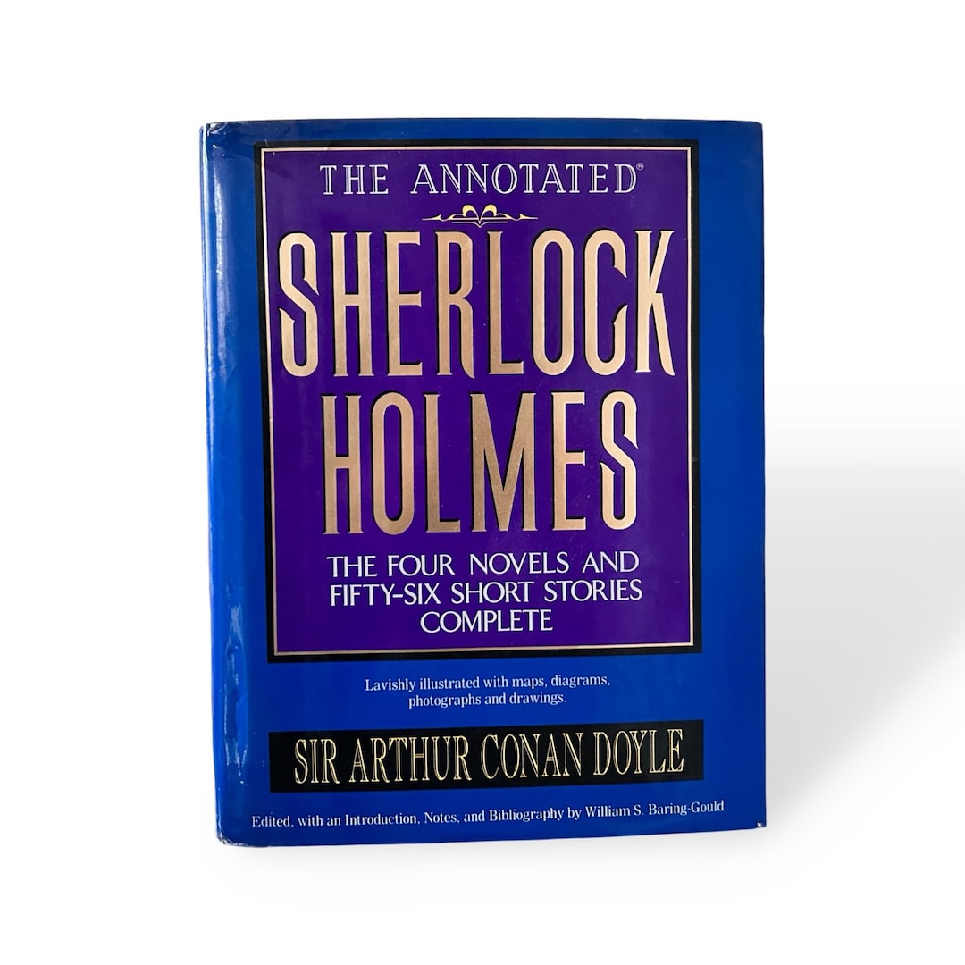 Annotated Sherlock Holmes Complete Works Hardcover Book