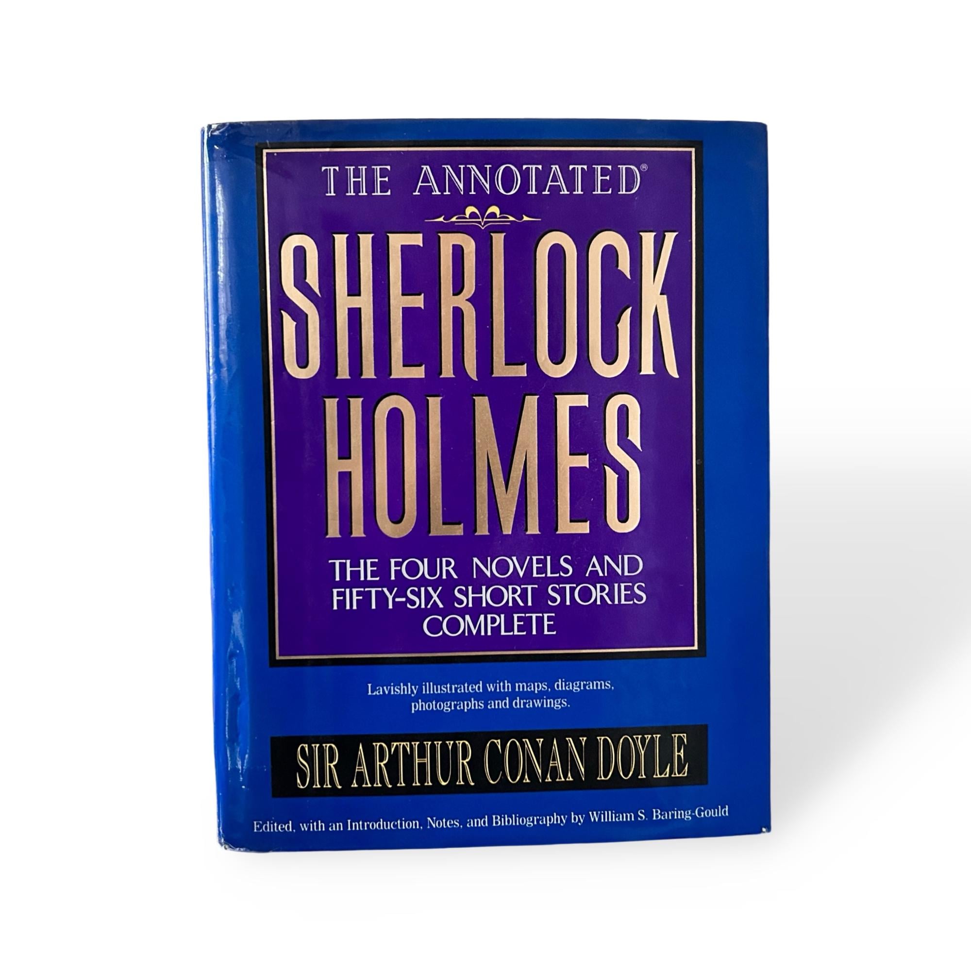 Annotated Sherlock Holmes Complete Works Hardcover Book