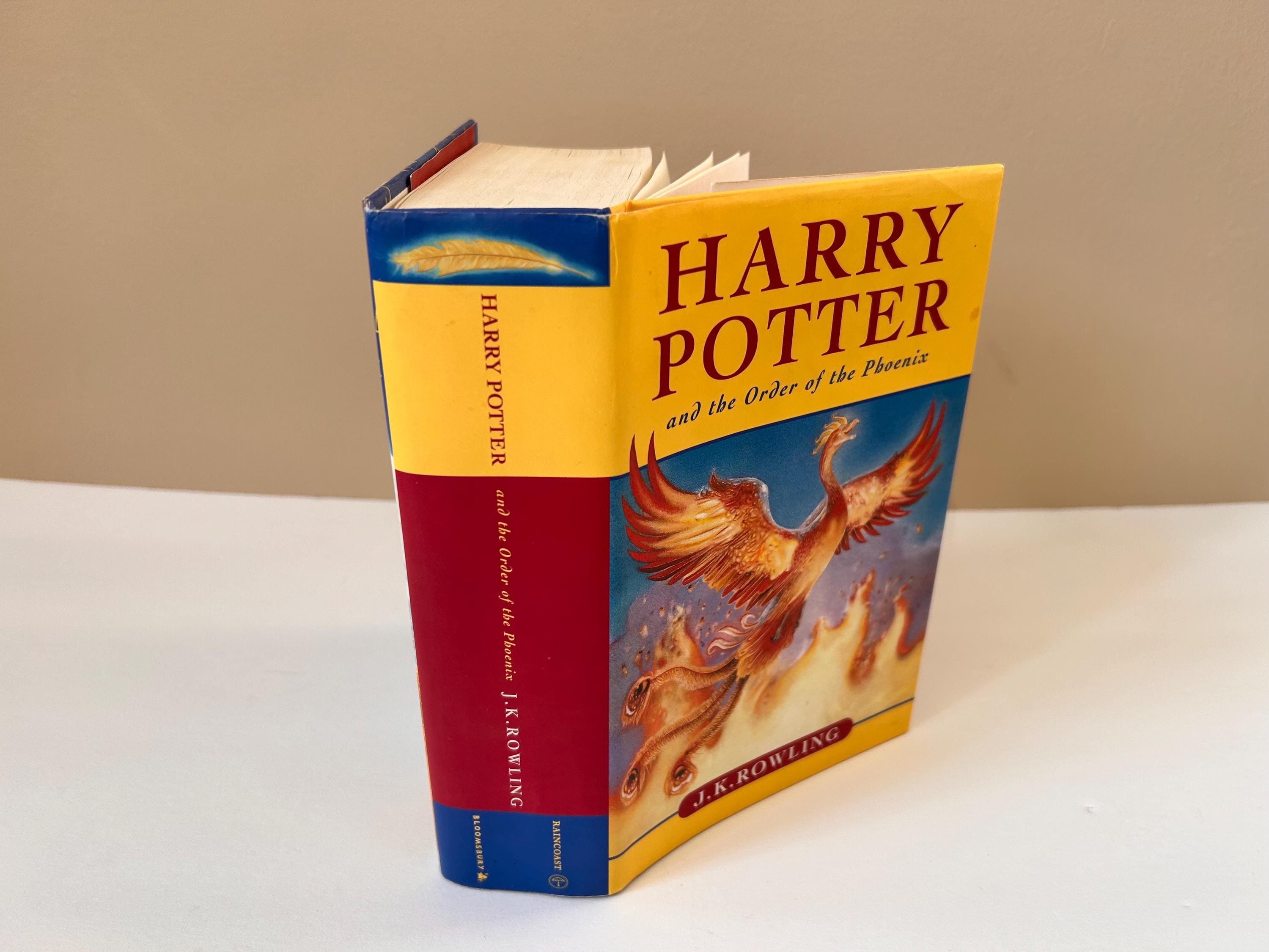 Harry Potter and the Order of the Phoenix, J. K. Rowling, First