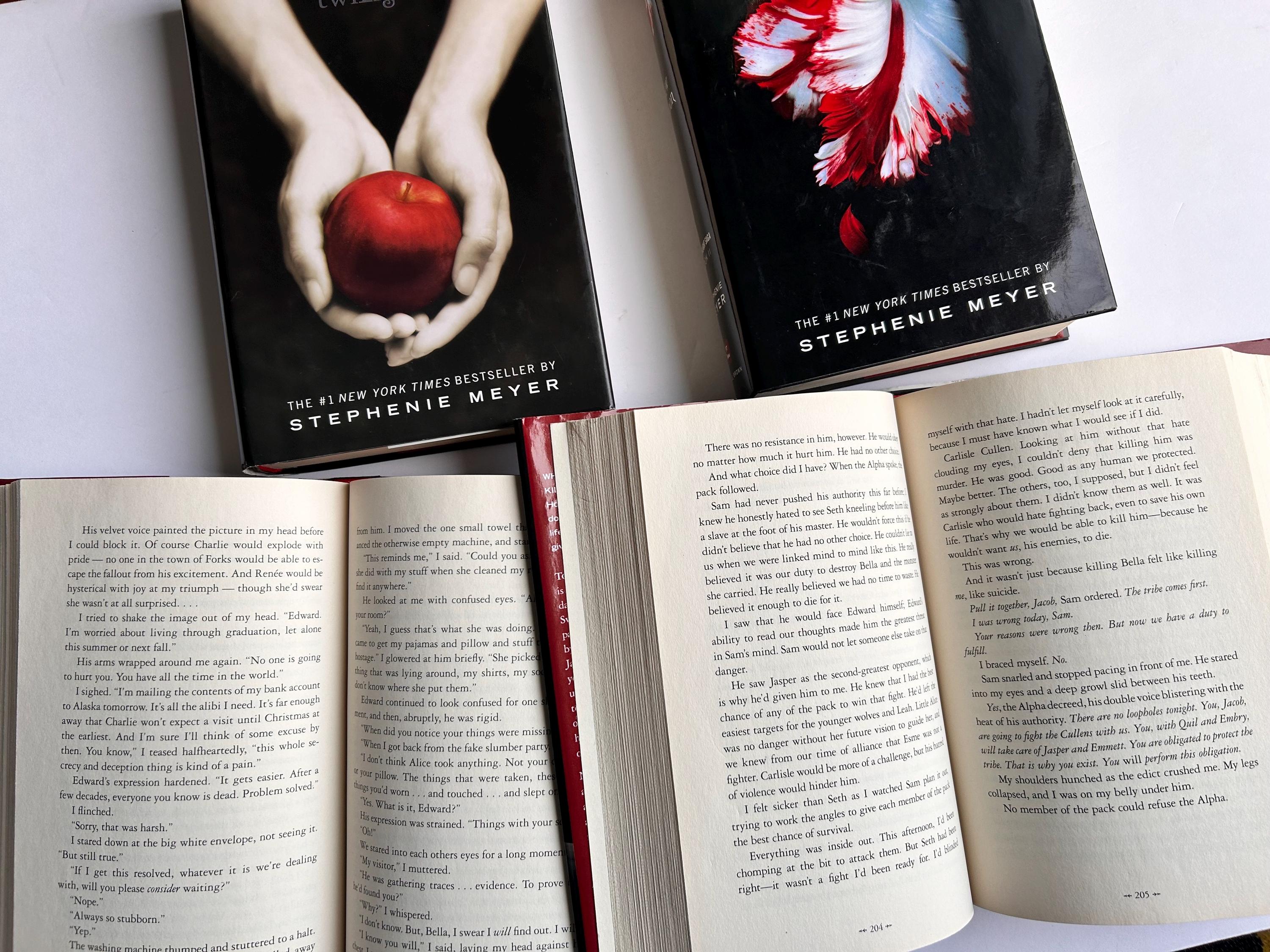 Twilight Saga Complete Collection: First Edition Hardcover Books