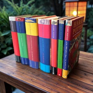 Vintage Harry Potter Hardcover Entire Book Set: First Edition Collectibles since 1997, 7 Books