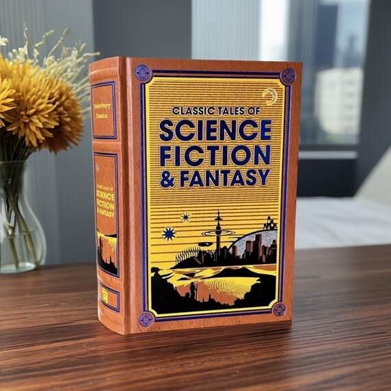 洋書 SCIENCE FICTION OF THE 20TH CENTURY Leather Bound Jules Verne: Classic Sci-fi & Fantasy Deluxe Edition