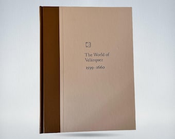 Libro de arte vintage de Velázquez: Decoración de mesa de centro MCM