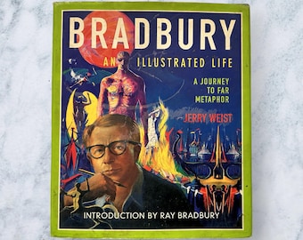 Bradbury: Una vida ilustrada - Libro de mesa de centro vintage