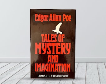 Edgar Allan Poe, libro de tapa dura de 1987: Cuentos de misterio e imaginación