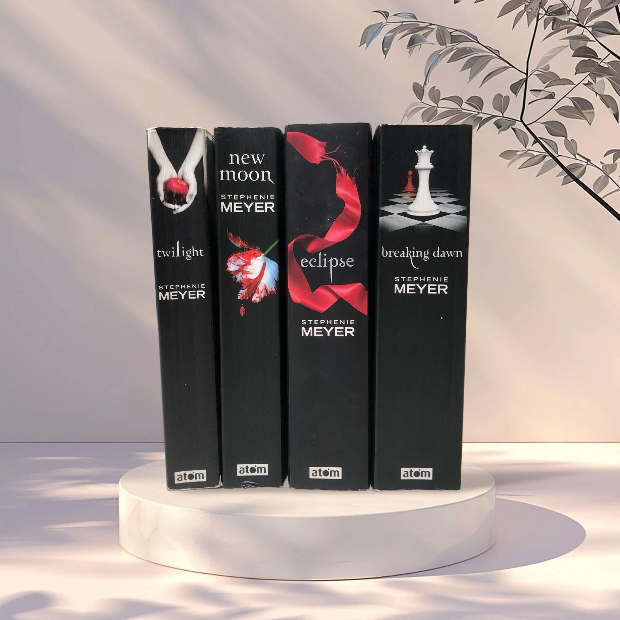 Twilight Saga Paperback Set: Stephenie Meyer, Books 1-4 - Etsy
