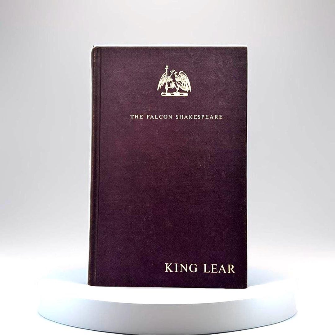 Works of Shakespeare KING LEAR 4枚組レコード Works of Shakespeare