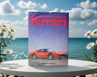 Vintage Ferrari Hardcover Book – MCM Coffee Table Decor - Etsy