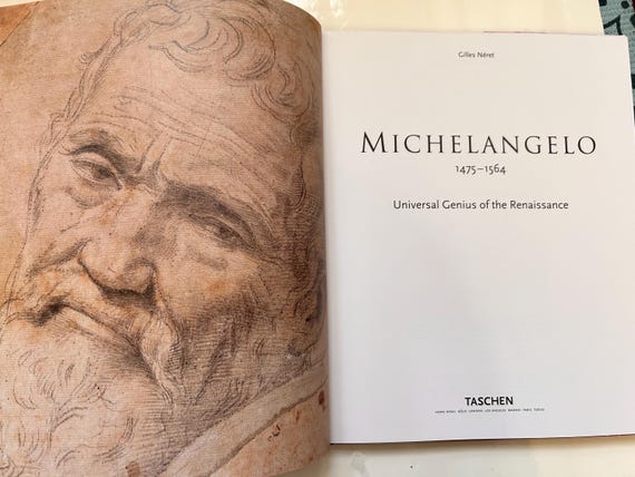 Vintage Art Book: Michelangelo (1475-1564), Universe Genius of the