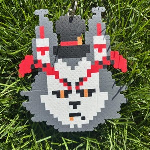 Kandi Perler Bead Keychain