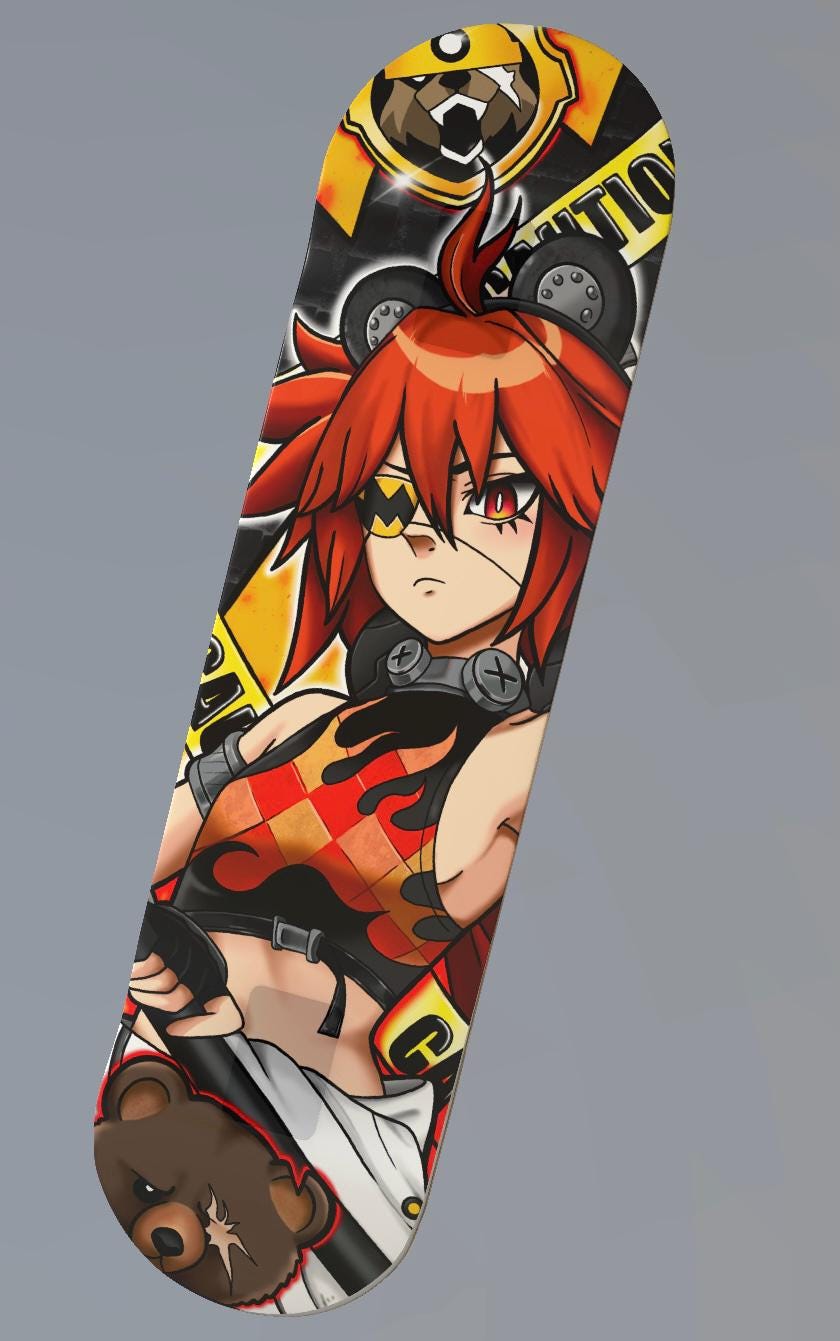 Anime skateboards