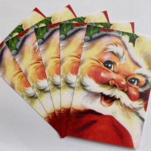 Postales de Reproducción Retro de Santa Clause