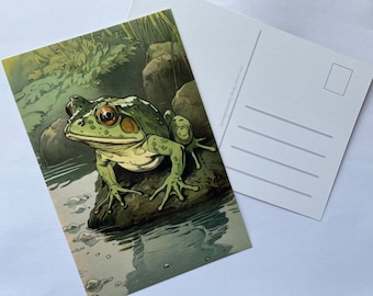 Five Feisty Vintage Frogs