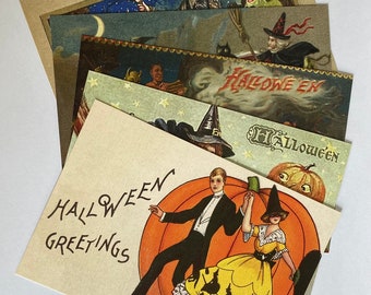 Five Freakishly Fun Halloween Postcards