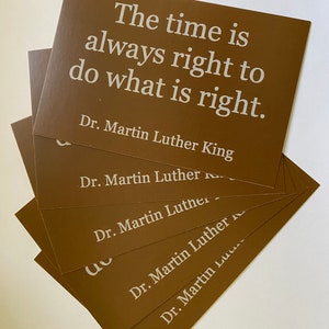 Cartoline MLK - Ottimo per il mese della storia nera!