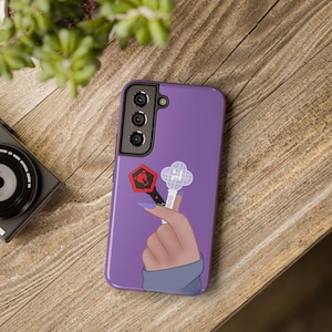 Kpop Demon Hunters Tough Phone Cases, Saja Boys & Huntrix Fans, Nowe gadżety filmowe, Prezent dla fanów Kpop, Demon Slayer Phone Cases, Unikalne