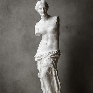 Venus Statue: Polyester Marble Casting, 45cm Height