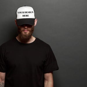 Custom Trucker Hat: Personalized Logo, Text, or Design