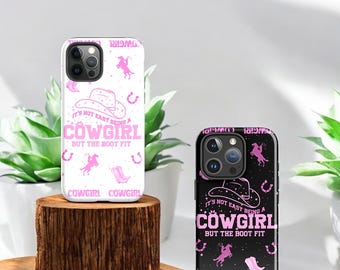 Western Pink Cowgirl Phone Case - Rodeo Inspired iPhone Cover for the Stylish Cowgirl Gift
