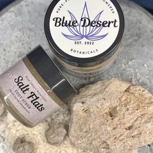 Salt Flats Foot Scrub | Dead Sea Salt | Magnesium | Creosote, Juniper, Pinyon Pine & Sagebrush | Exfoliating, Soothing Desert Foot Scrub