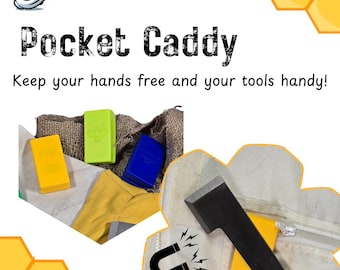 Organizador magnético de bolsillo para herramientas de colmena – Regalo para apicultores