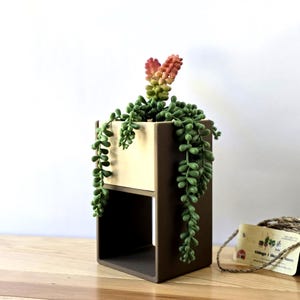 Indoor Planter for office decor modern pot for indoor garden planter for succulent pot handmade gift flower pot decorative planter modern