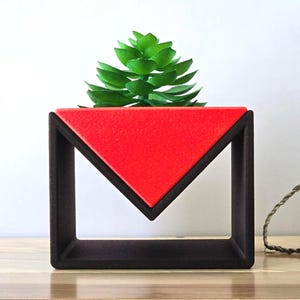 Indoor Planter for office decor modern pot for indoor garden planter for succulent pot handmade gift flower pot decorative planter modern
