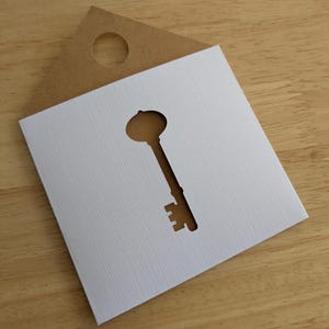 Wenskaart met hoesje - nieuw huis verhuizen housewarming
