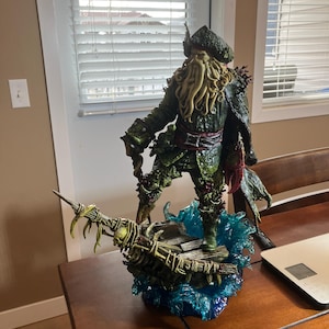 Dave Jones Fanart | 3D Printed Resin Statue | Painted or Garage/DIY Model Kit | Collectable Designed by CA3DStudios