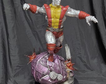 Metal Skinned Warrior Fanart | 3D Printed Resin Statue | Painted or Garage/DIY Model Kit | Collectable Designed by ZEZ Studios