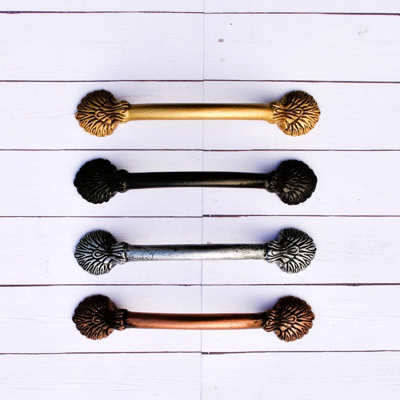 4 Inch Drawer Pulls - Etsy