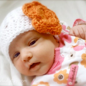 Crochet Baby Shell Beanie Hat You Choose Colors image 3