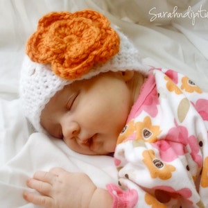 Crochet Baby Shell Beanie Hat You Choose Colors image 2