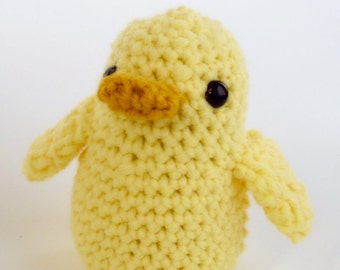 Crochet Ducky Duckling - Amigurumi - You Choose Color