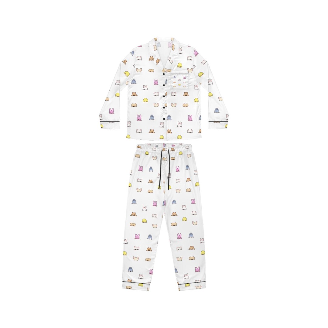 Skzcode Pajamas Skzoo Satin Pajama Set, Stray Kids Merch, Comfy Lounge Wear - Etsy