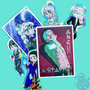 Companion Chibi Holographic Sticker | Baldurs Gate