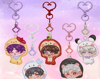 Breloczki Chibi z pazurem Love and Deepspace
