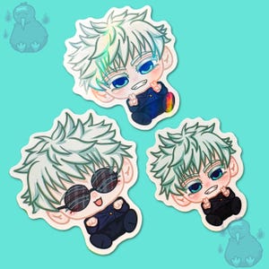 JJK Gojo Satoru Chibi Pegatinas