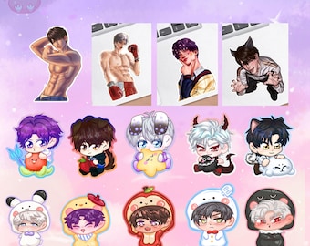 Love and Deepspace Chibi Stickers