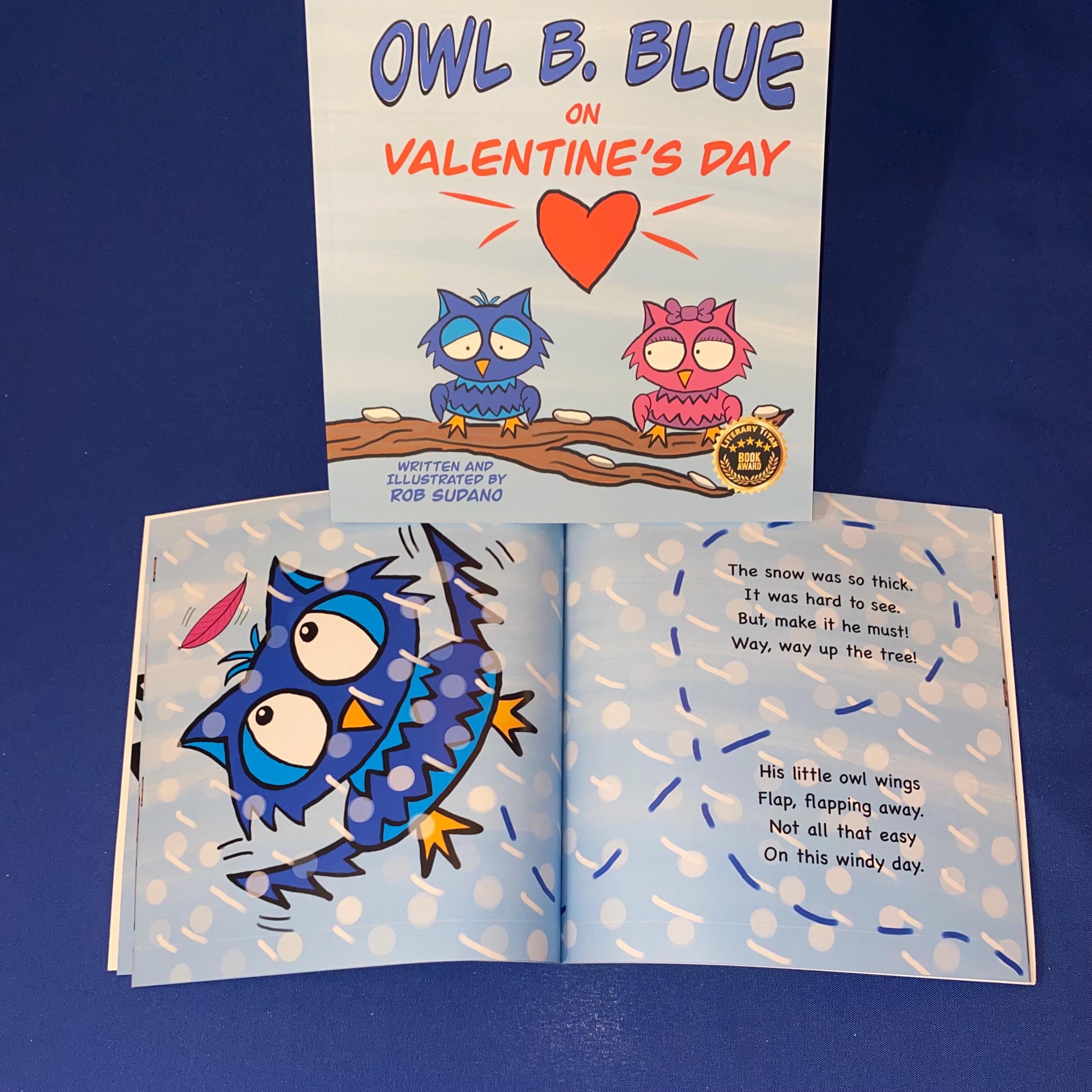 Blue’s Valentines Book Bundle Box - Gift Box Featuring A Children’s ...