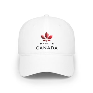 Made In Canada Low Profile Baseball Cap